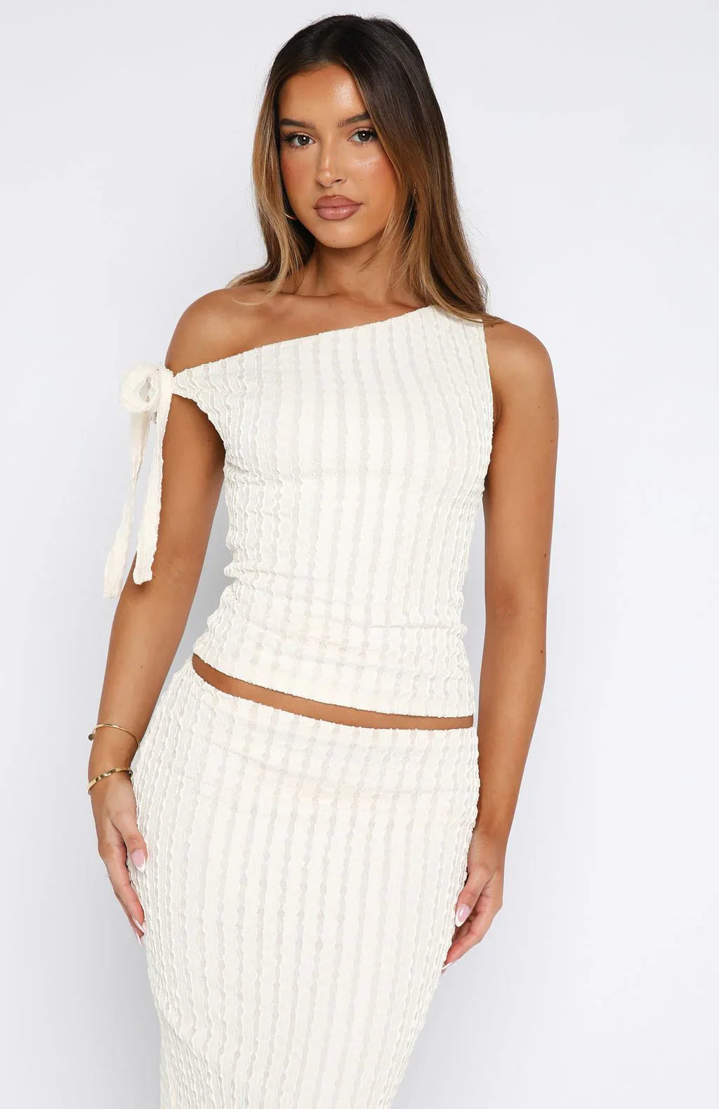 Top To Bottom Top Off White