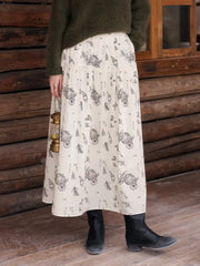 Lea Retro 100% Cotton Skirt