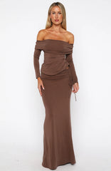 I'm Not Sorry Maxi Skirt Coffee