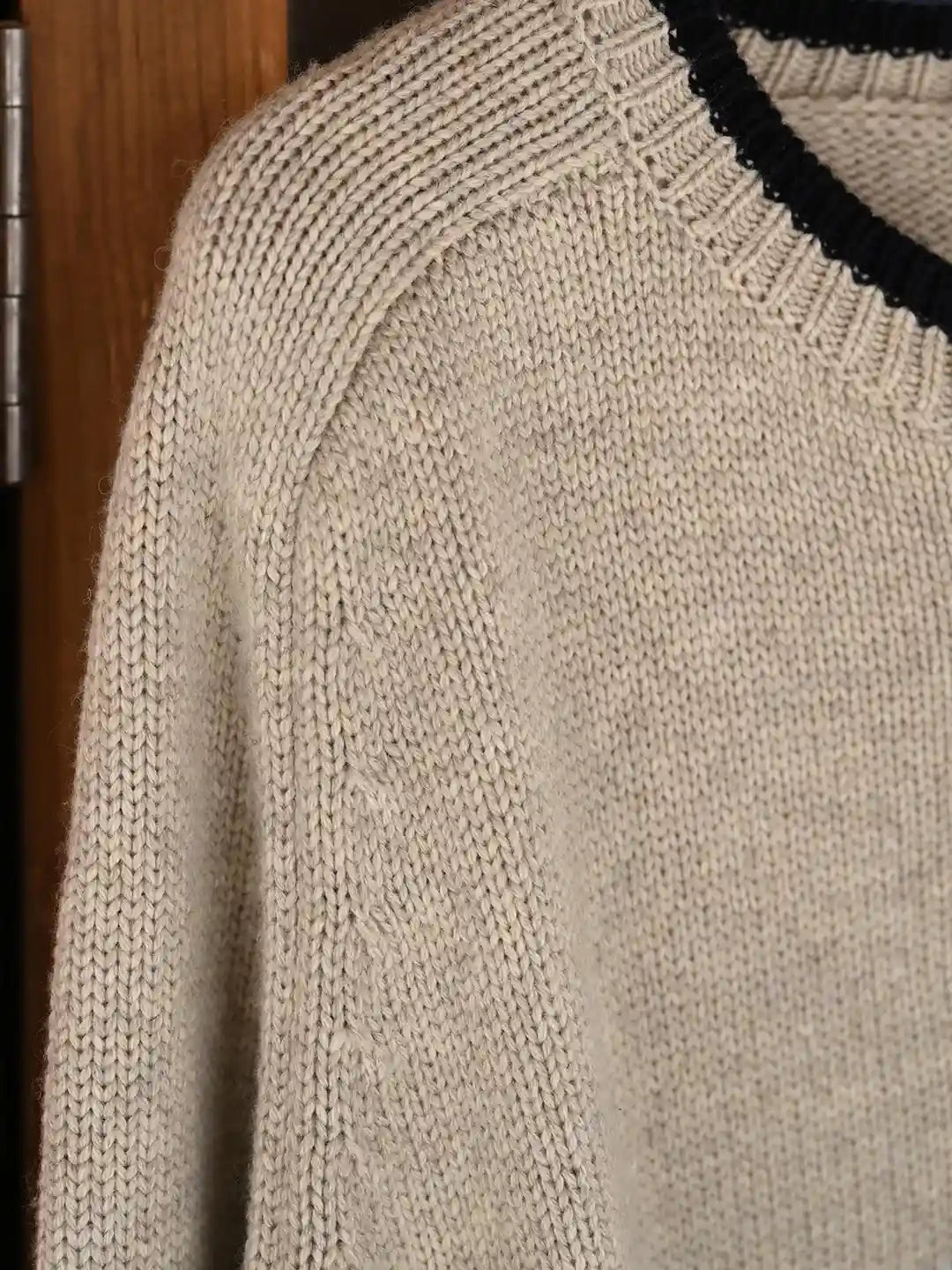 Emberlynn Round Neck Stripe Sweater